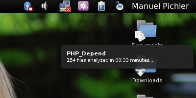 PHP_Depend jumps on the D-BUS